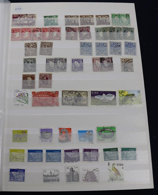 A stock of stamps 30.5cm